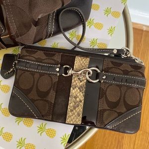 Coach wristlet
